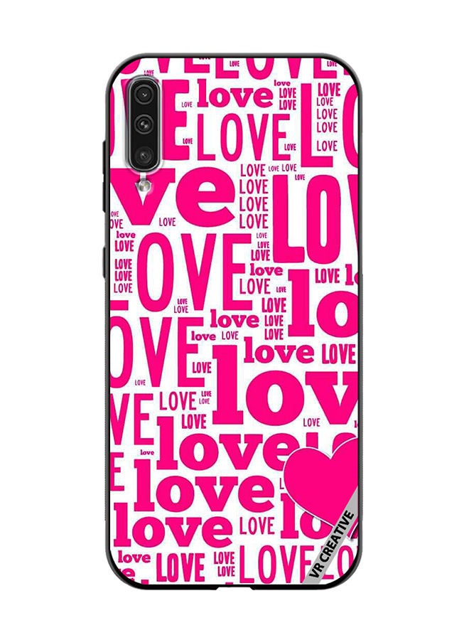 VR CREATIVE Protective Case Cover For Samsung Galaxy A70/A70s Love Magazine Design Multicolour - Image 1
