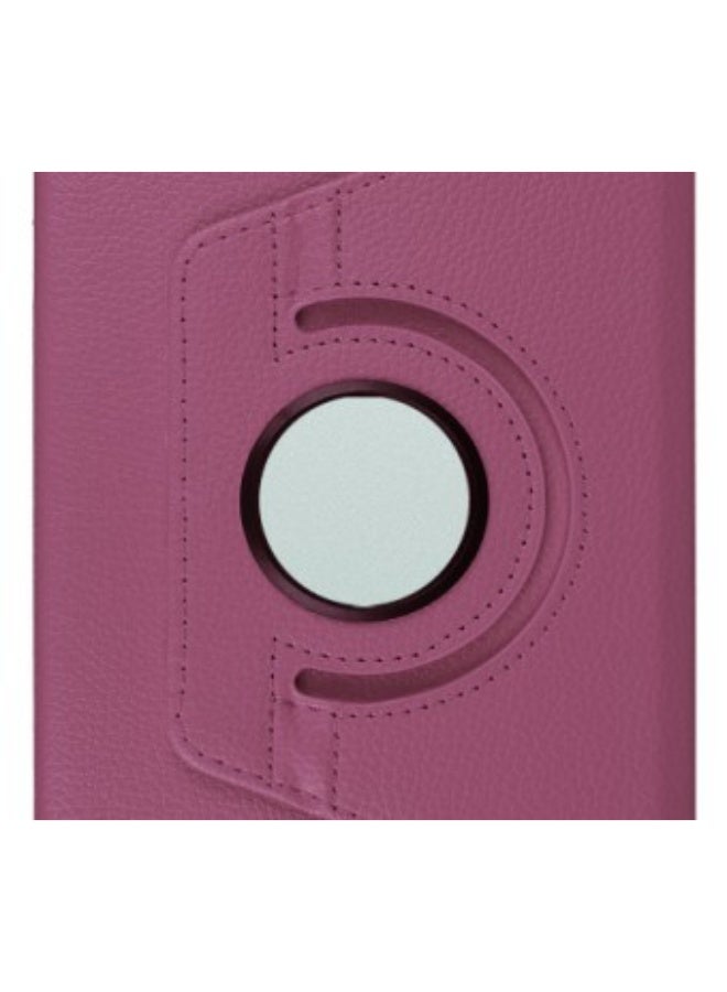 Cloth Texture 360 Degree Rotation Leather Case With Holder  Card Slots For Galaxy Tab E 9.6 / T560 / T561(Purple) - Image 3