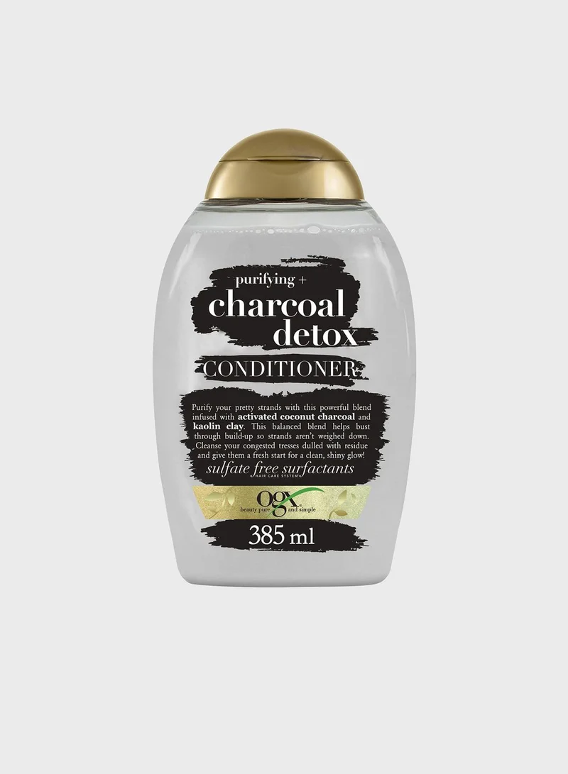 Ogx OGX Conditioner, Purifying+ Charcoal Detox, 385ml