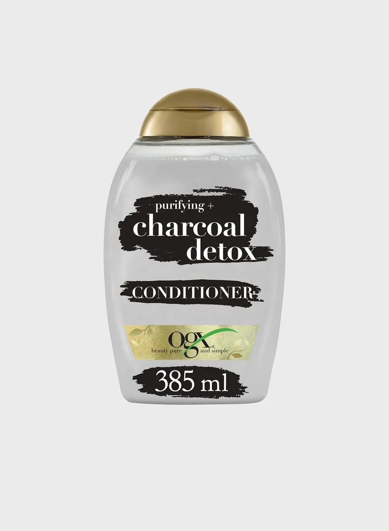 Ogx OGX Conditioner, Purifying+ Charcoal Detox, 385ml