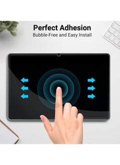 جنرال قطعتان متوافقتان مع Honor MagicPad 2 2024 (12.3 بوصة) من زجاج الحماية المقوى ضد الخدوش بدقة عالية ومضاد للسقوط لحماية شاشة Honor Magic Pad 2 12.3 بوصة.  - Image 4