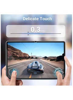 جنرال قطعتان متوافقتان مع Honor MagicPad 2 2024 (12.3 بوصة) من زجاج الحماية المقوى ضد الخدوش بدقة عالية ومضاد للسقوط لحماية شاشة Honor Magic Pad 2 12.3 بوصة.  - Image 5