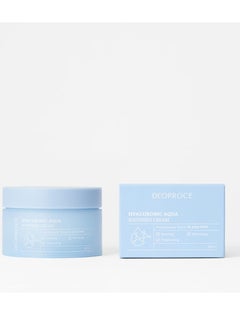 DEOPROCE Deoproce Hyaluronic Aqua Soothing Cream 100 ml, Korean Skincare, Intensive Hydration, Hyaluronic Acid, Moisture Lock, Skin Calming, Reduces Irritation, Centella Asiatica Extract  - Image 2