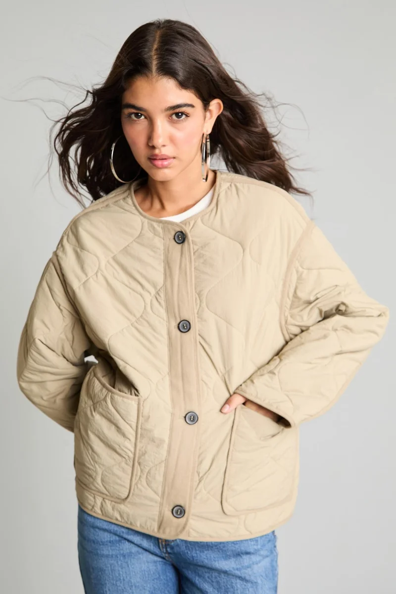 Defacto  Regular Fit Puffer Jacket for Women | Best Price UAE