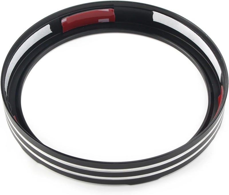 QASULER Motorcycle Speedometer Gauge Bezel Trim Ring - Image 5