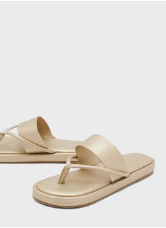 Vincci Broad Strap Flat Sandals  - Image 4
