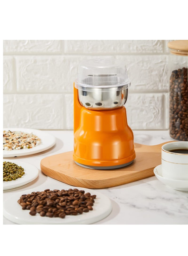 Microplus Electric Coffee Bean Grinder Nut Spice Grinder with 250ML Capacity, Stainless Steel Blade 350W PS-4808 - Image 3