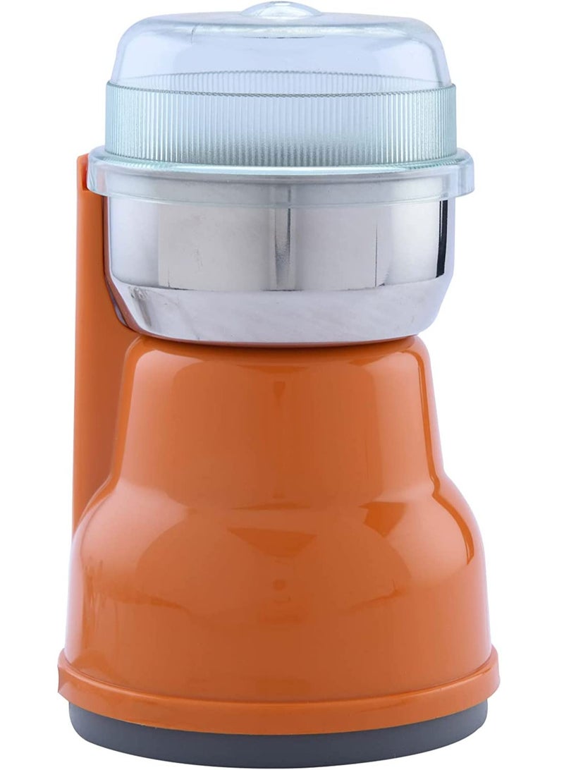 Microplus Electric Coffee Bean Grinder Nut Spice Grinder with 250ML Capacity, Stainless Steel Blade 350W PS-4808 - Image 1