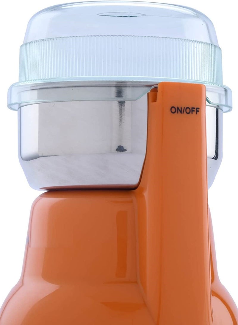 Microplus Electric Coffee Bean Grinder Nut Spice Grinder with 250ML Capacity, Stainless Steel Blade 350W PS-4808 - Image 5