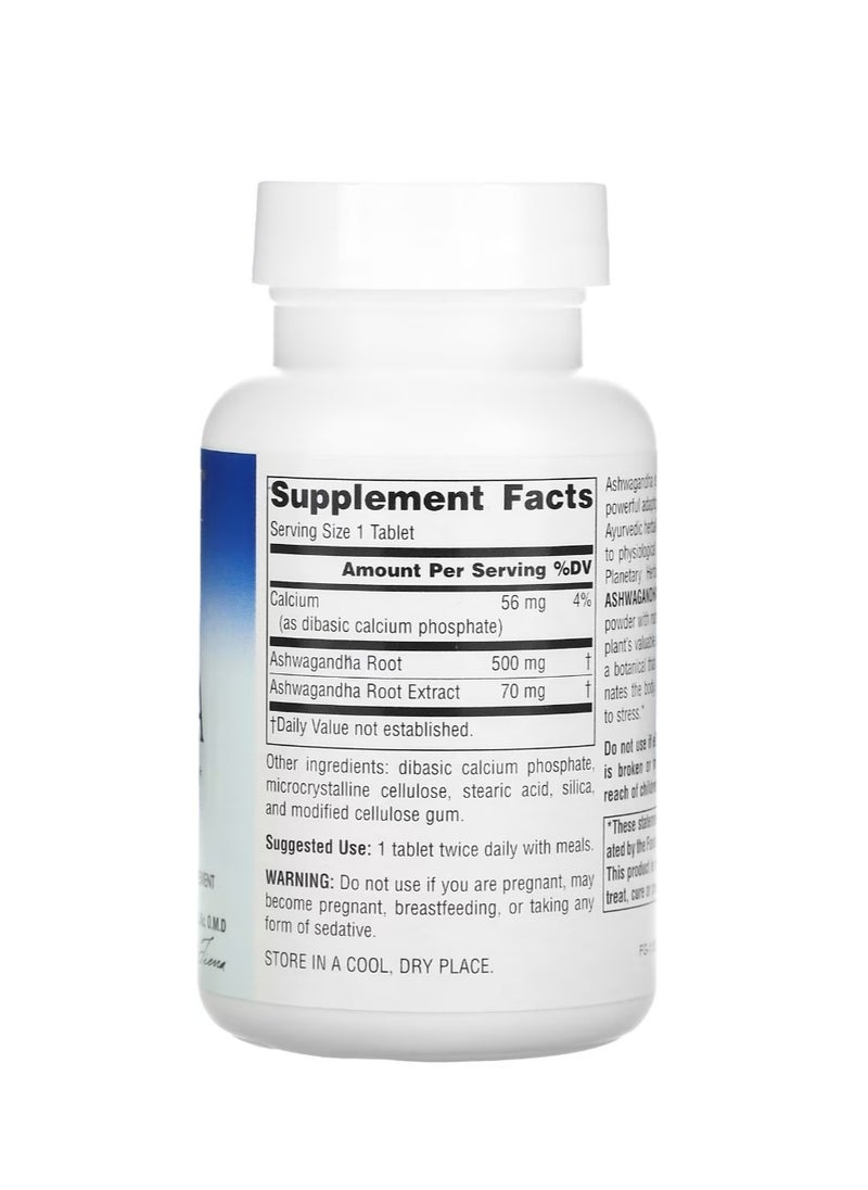 PLANETARY HERBALS Full Spectrum Ashwagandha 570 mg 60 Tablets  - Image 2