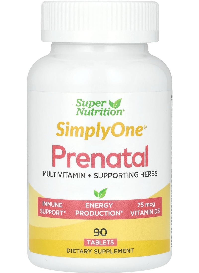 SimplyOne, Prenatal, Triple Power Multivitamins, 90 Tablets - pzsku/Z3EC997C621D60543DA75Z/45/_/1720616073/3306f769-9eb4-41dd-99a0-f13be4d1d704