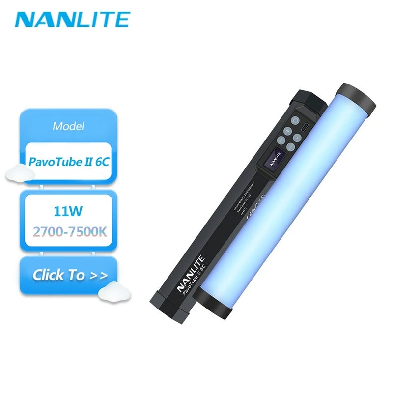 نانليت إضاءة استوديو تصوير Nanlite, PavoTube II 6C - Image 1
