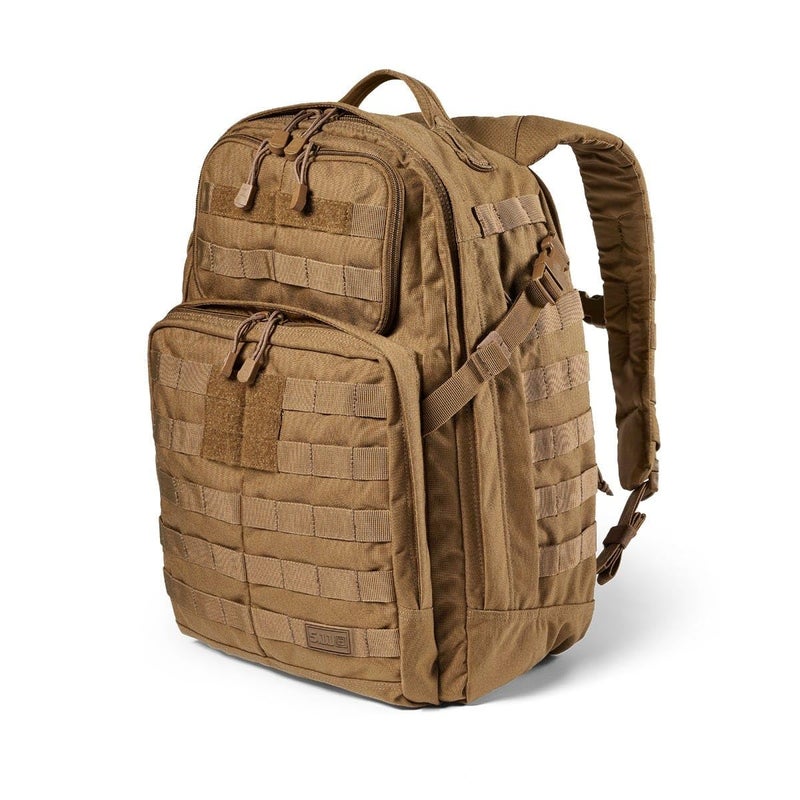 5.11 Tactical Backpack, RUSH 24 2.0 Military Survival Molle Back Pack with Laptop Compartment, 37L, Kangaroo, Style 56563ABR - Image 1
