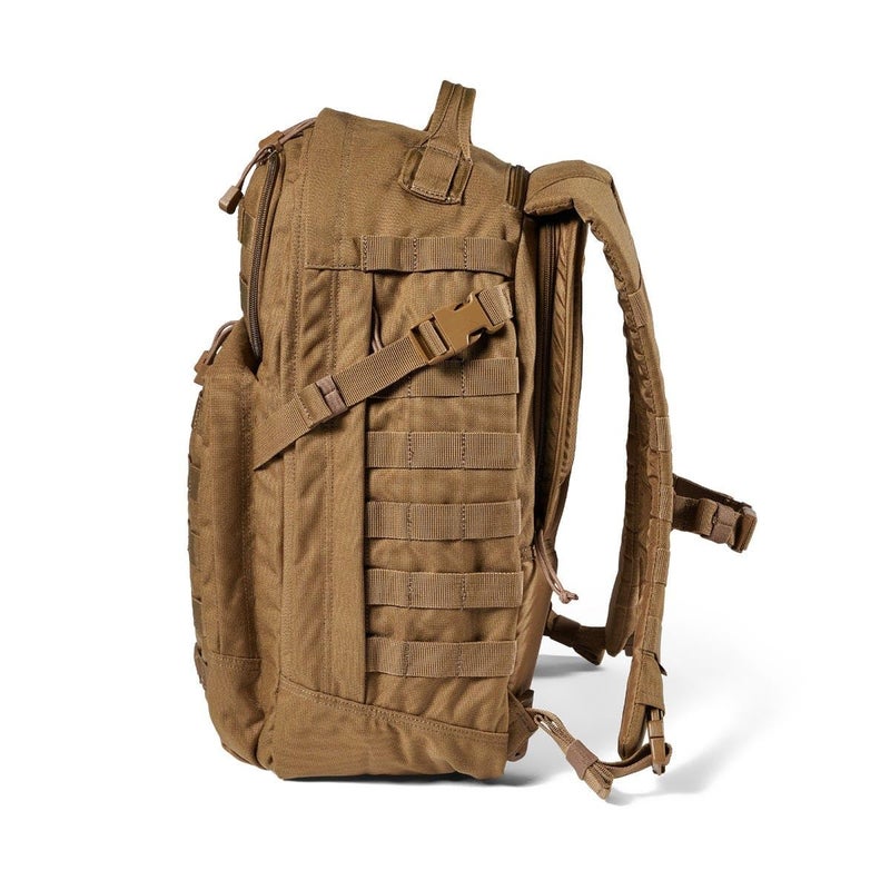 5.11 Tactical Backpack, RUSH 24 2.0 Military Survival Molle Back Pack with Laptop Compartment, 37L, Kangaroo, Style 56563ABR - Image 5