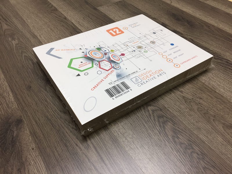 STUDIO 12 Heavy Weight Chipboard Sheets. STUDIO 12 Brand. (8.5" x 11") .050” Thickness. (25 Sheets) - Image 2