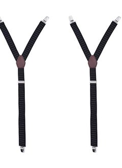 SYOSI Mens Shirt Stays Military Adjustable Elastic Garter Straps Sock Non-slip Locking Clamps Long-Lasting Shirt Stays Signature Shirt Stays Shirts Holder for Men (Y-Style, Select Series)  - Image 4