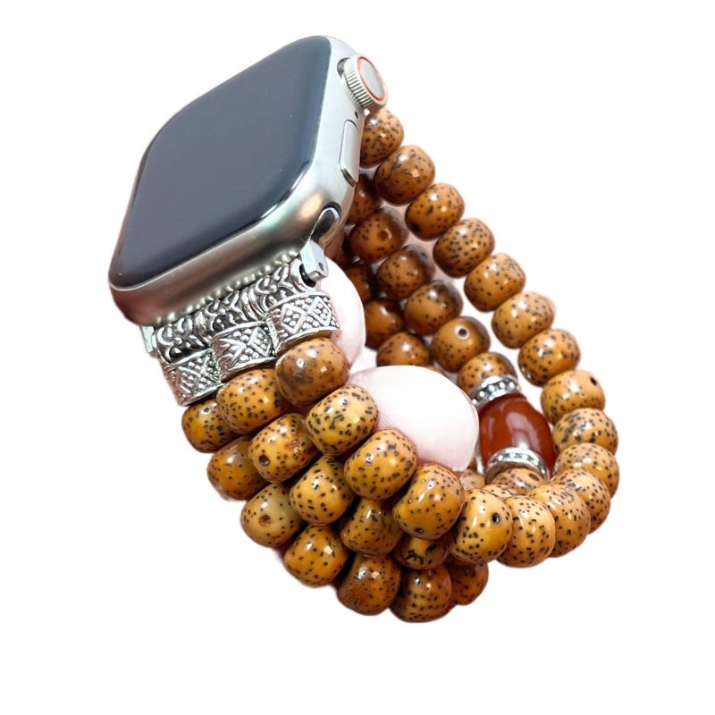 سوار ساعة ذكية باللون أسود قابل للتعديل سوار راتنج متوافق مع Apple Watch 38/40/41mm بملاءمة قابلة للتعديل وحزام بديل - Image 4