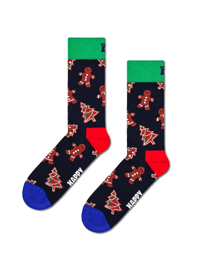 هابي سوكس 1-PACK GINGERBREAD COOKIES SOCKS GIFT BOX