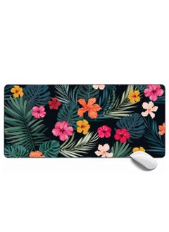 Generic Large Gaming Mouse Pad Palm Leaves Pretty  ,Extended Large Mouse Mat Desk Pad (70CM  x 30CM  x 2MM ) ,Stitched Edges Non Slip Mousepad for Computer ,Office ,Keyboard and Laptop  - Image 5
