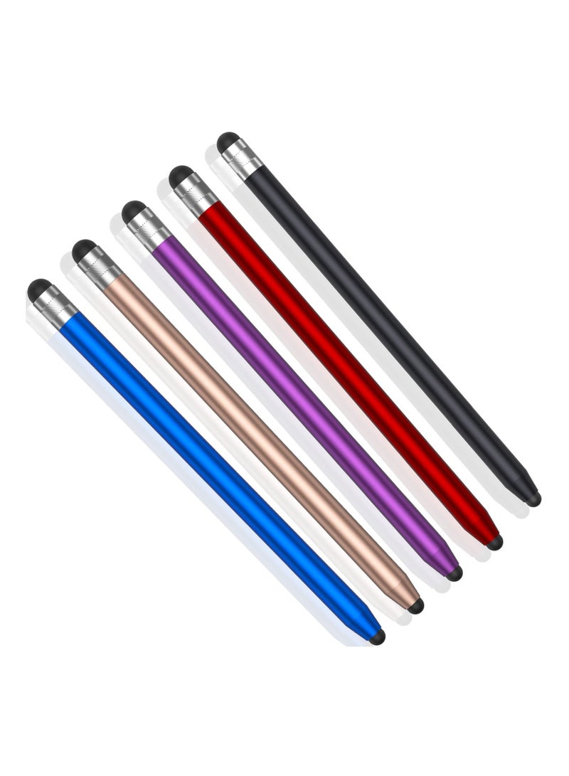 Excefore Stylus Pens for Touch Screens, 5 Pcs Sensitivity & Precision Stylus, Capacitive Stylus Pen for iPad/iPhone/Samsung/Tablets All Universal Touch Screen Devices - Image 1