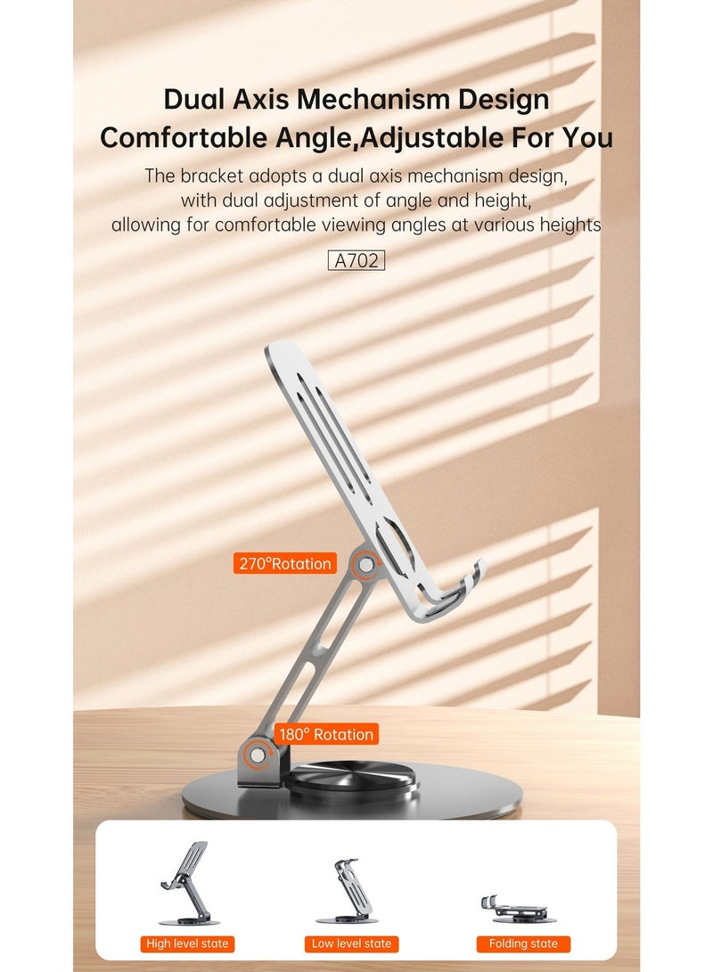 أسبور حامل جوال معدني ASPOR A702 – قوي، ثابت، وقابل للطي - Image 5