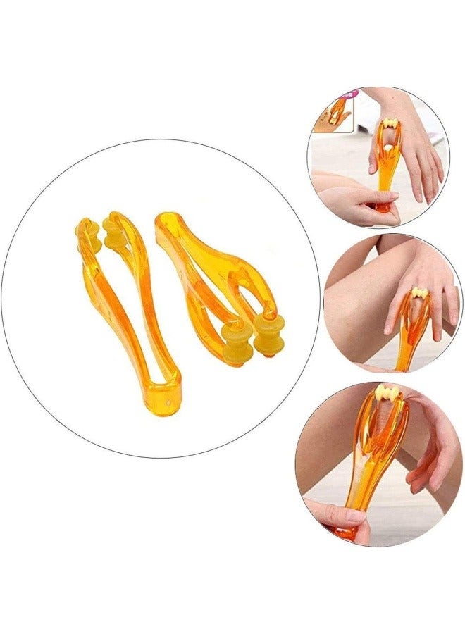 NIBEMINENT 28 claws stainless steel head massage claws, seven teeth five sections of itch scratching, two finger pressure ring, 1 finger press - Image 3