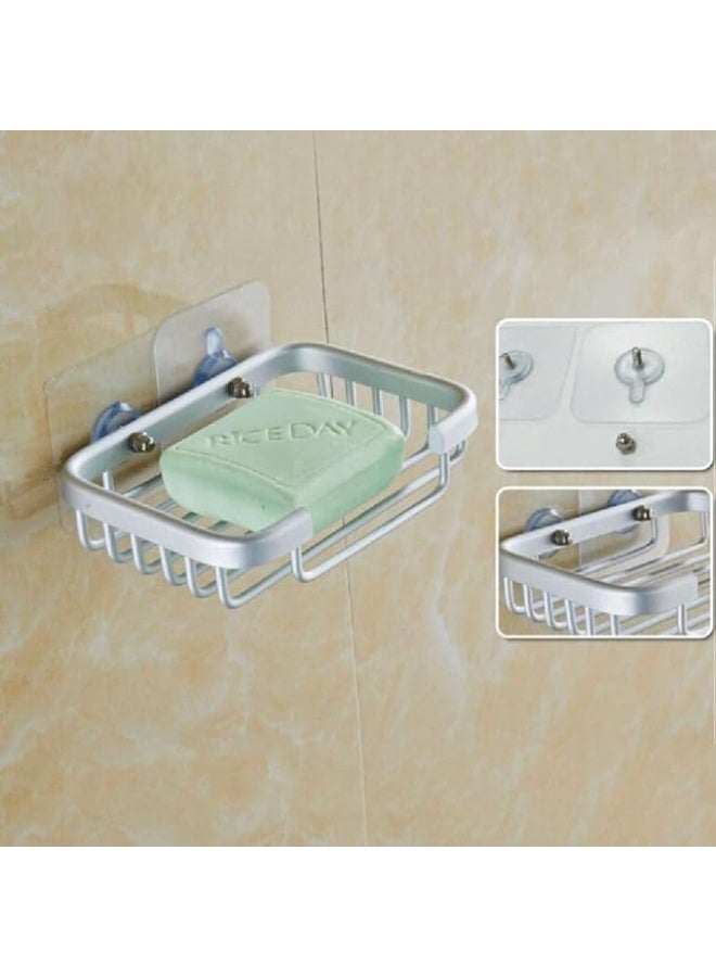 5-piece set of transparent self-adhesive hooks, an alternative to nails for hanging bathroom and kitchen utensils - Image 2