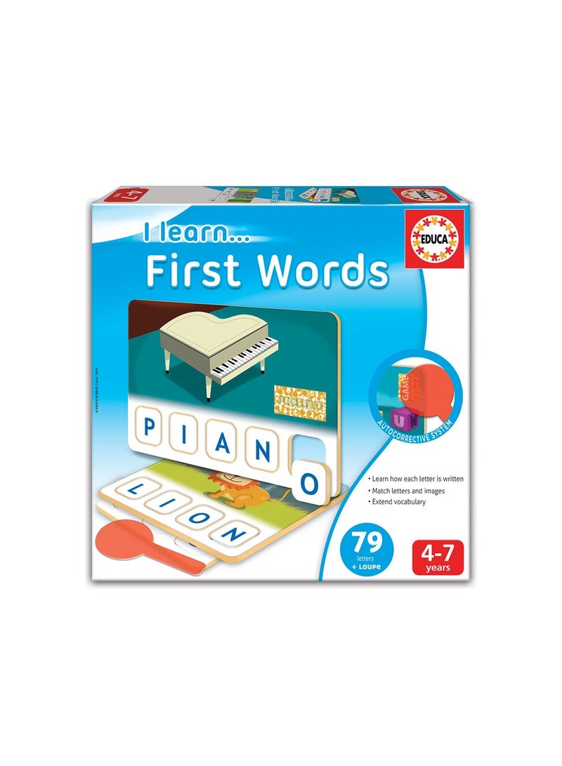 EDUCA I Learn First Words 79 Letters