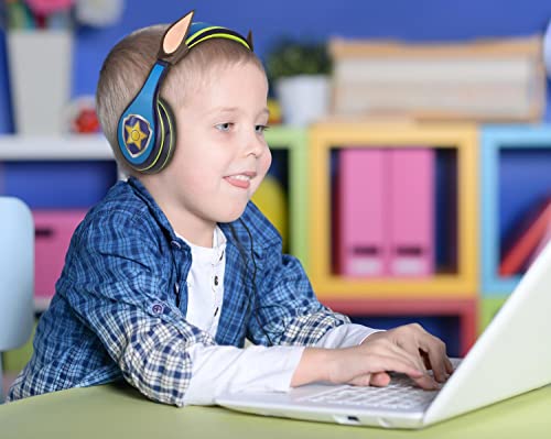 eKids Paw Patrol Chase Headphones for Kids with Built in Volume Limiting Feature for Kid Friendly Safe Listening - Image 4