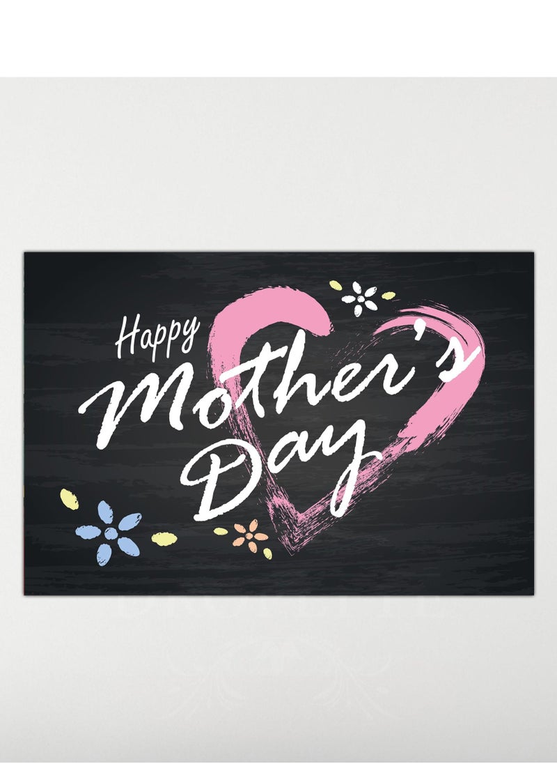 Droplyte - Happy Mothers day Special Decorative Wall Art Wall Decor Card Board MDF Home Decor 60CM x 40CM - Image 1