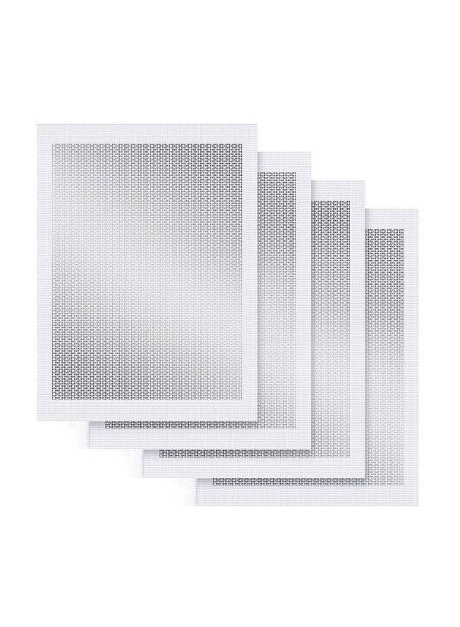 Tinsky 4-Pack 12x12 Inch Drywall Repair Patch Kit, Self-Adhesive Mesh with Aluminum Panels, Heavy-Duty Wall and Ceiling Hole Patch for Large Repairs - Image 1