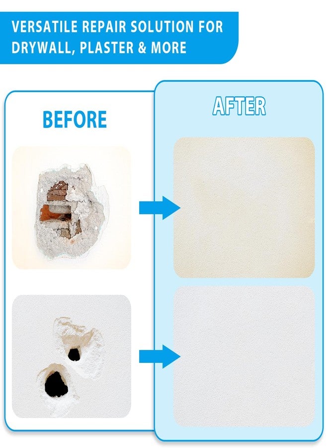 Tinsky 4-Pack 12x12 Inch Drywall Repair Patch Kit, Self-Adhesive Mesh with Aluminum Panels, Heavy-Duty Wall and Ceiling Hole Patch for Large Repairs - Image 5