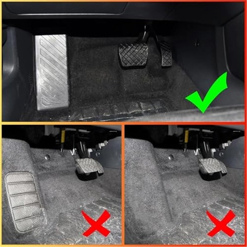 Wivplex 3-Piece Pedal Pad Set for VW Polo and Virtus - Image 4