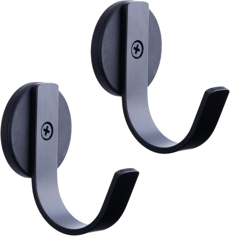 LEVOSHUA Magnetic Wreath Hanger for Metal Doors Only, Not for Wood Glass Doors, Front Door Wreath Hook Holder, Pack of 2 - Image 1