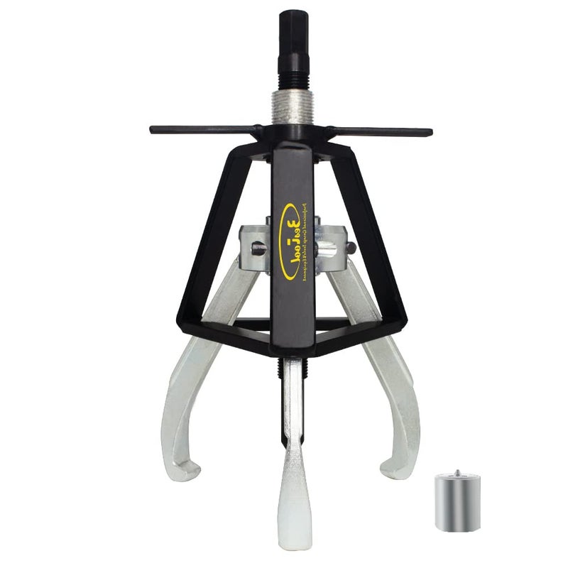 BESTOOL 3 Jaw Gear Puller - 10 Ton Pulley Removal Tool for Gears, Pulleys, and Flywheels