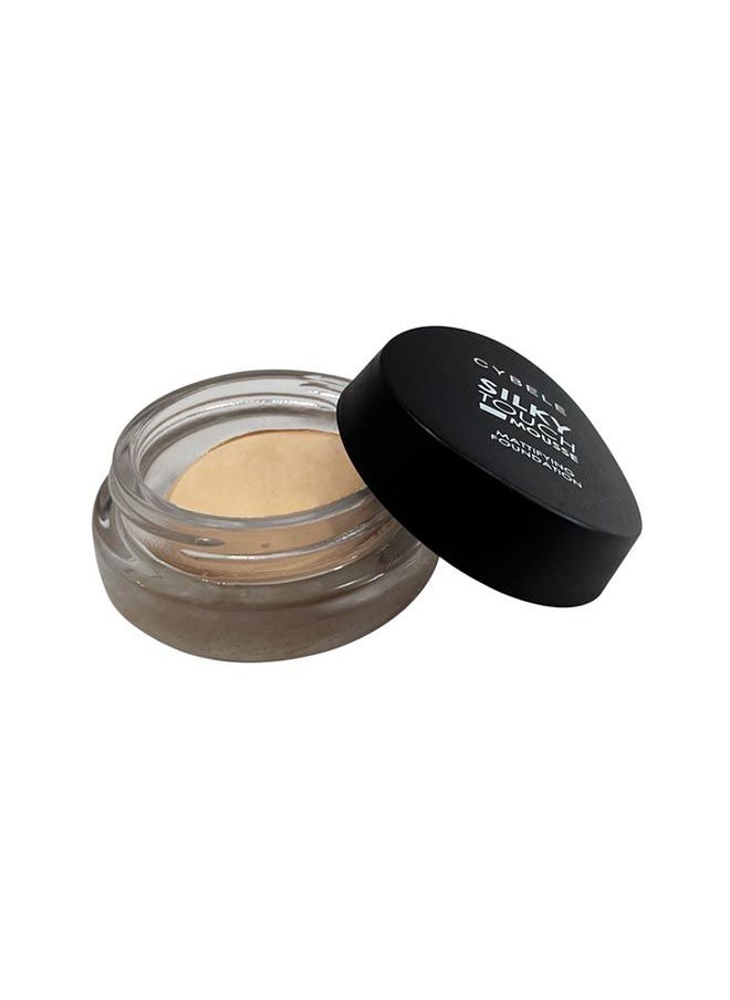 CYBELE Silky Touch Mousse Mattifying Foundation 01 Light shell 
