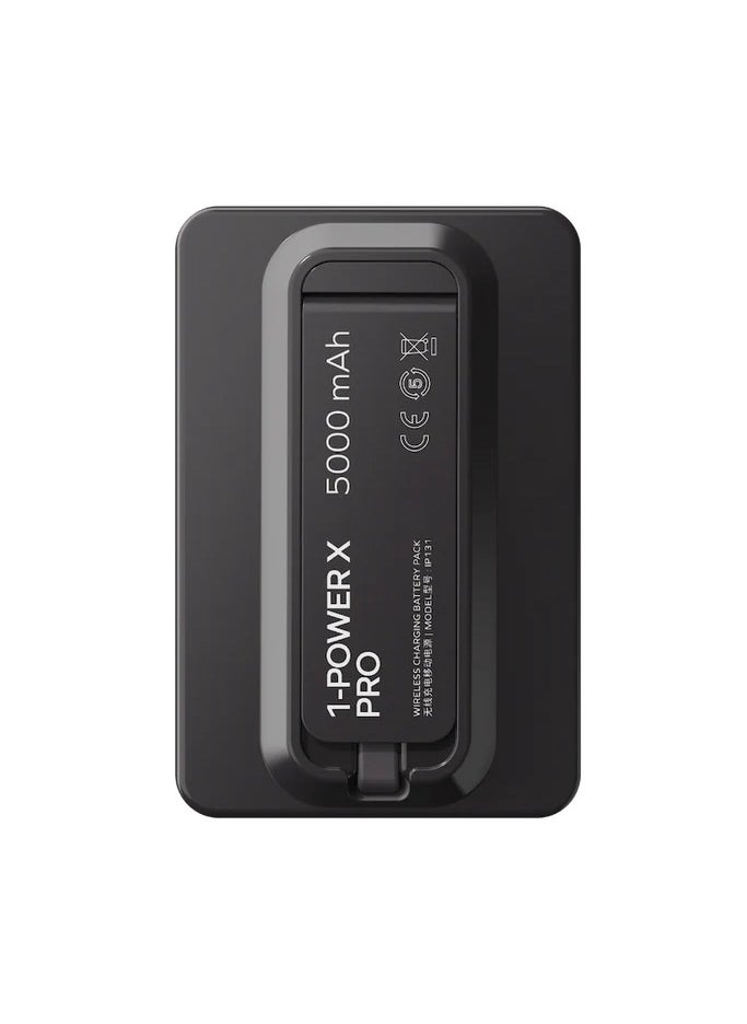 Generic - 1-Power X Pro Magnetic Wireless Power Bank 5000mAh With Built-In USB-C Cable - Image 1