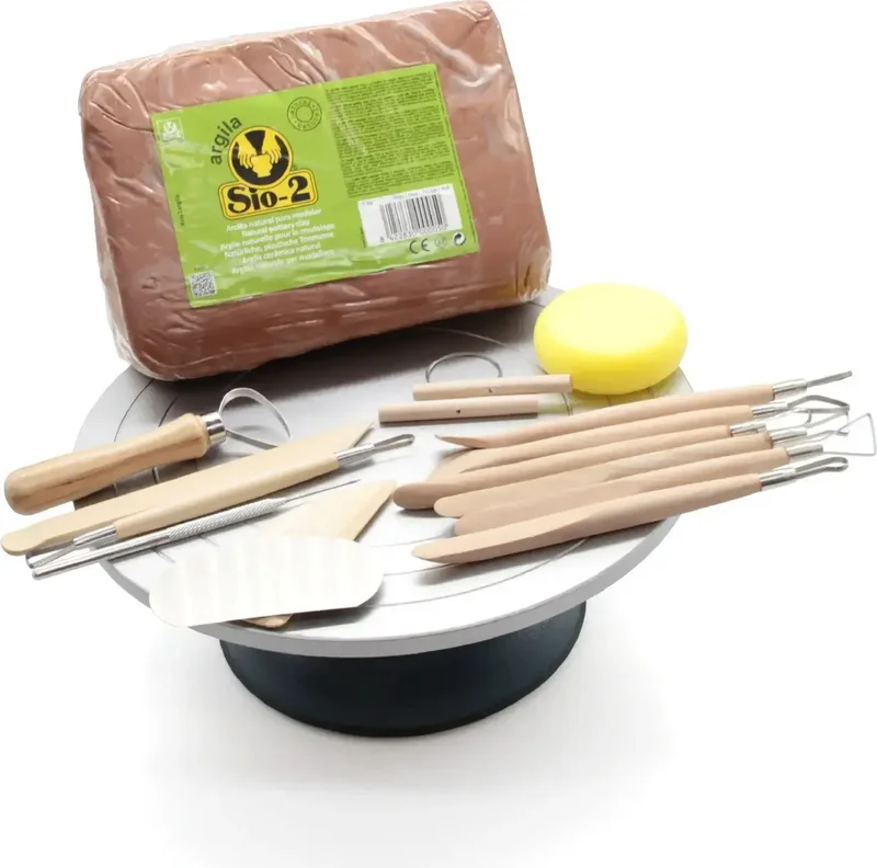 جيفن ارت Sio 2 Argila Turnet Clay Set 5 kg Soil