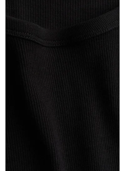 اتش اند ام Ribbed cotton top