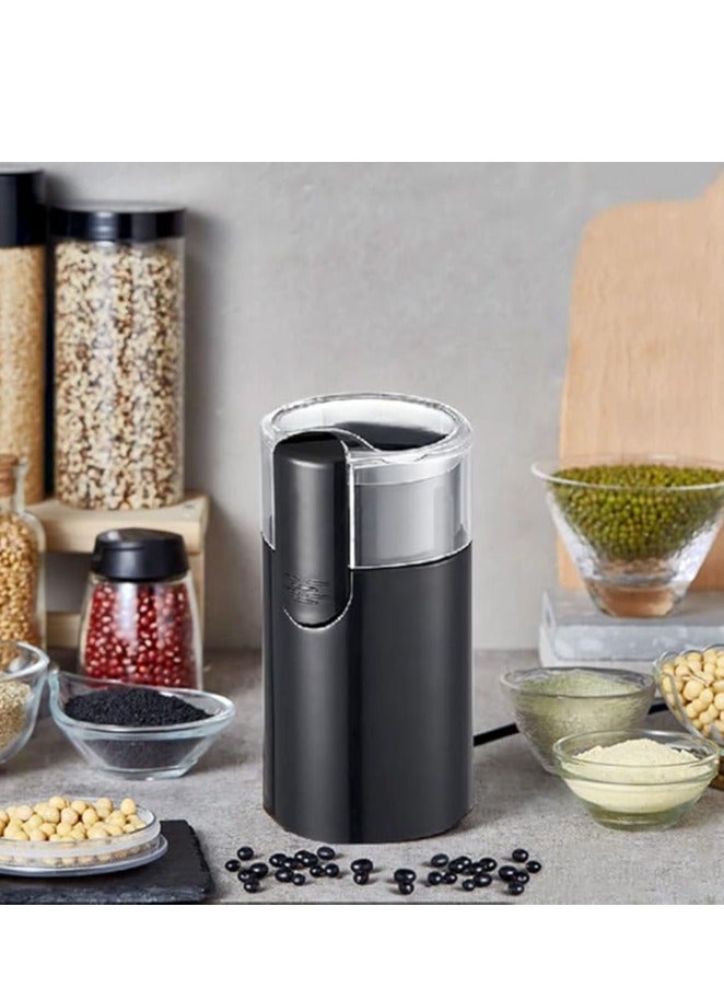 Electric Coffee Grinder for Beans, Spices and More, Stainless Steel Blades, Removable Chamber, Makes up to 12 Cups, Black  - Image 5