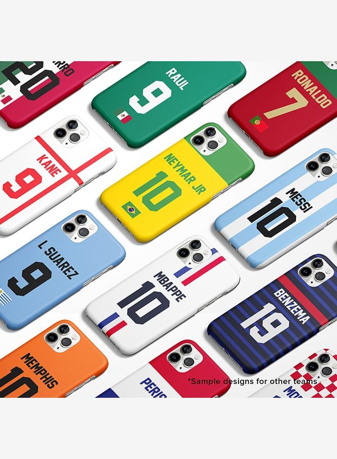 Slim Cover for Apple iPhone 14 Plus Case Snap Classic Series Mobile Cover Hard PC Shield Matte Finish Print -Brazil-Player-G.Jesus