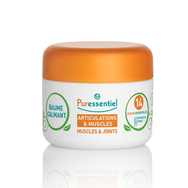 Puressentiel Muscle and Joints Balm - Essential Oil and Shea Butter Balm for Back and Neck Massage - Dye-Free, No Preservatives - 1.01 oz - Image 1