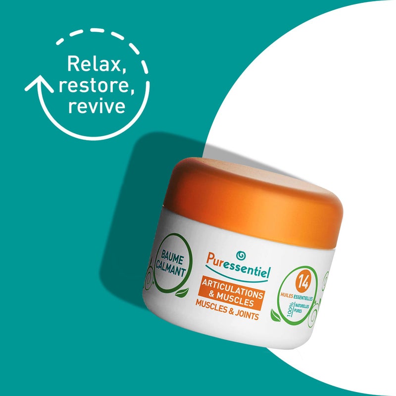 Puressentiel Muscle and Joints Balm - Essential Oil and Shea Butter Balm for Back and Neck Massage - Dye-Free, No Preservatives - 1.01 oz - Image 3