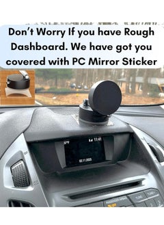 RinGinG Vacuum Suction Magnetic Car Phone Holder, Magnetic Car Phone Holder For Car Dashboard Truck Windshield Table Suitable For Tablets Smartphones Flat Universal Magnetic Kit  - Image 4