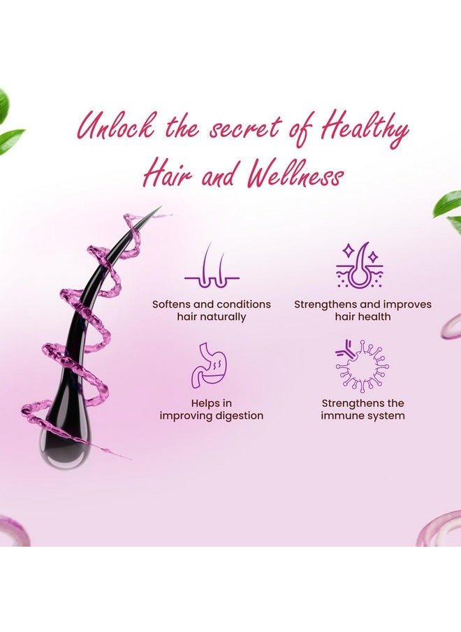 Hamdard Onion Oil | 100 Ml | All-Natural Hair Oil | Helps To Nourish Hair Follicles And Manages Breakage | Promotes Overall Well-Being | Helps Support Digestive Health | Pack Of 2  - Image 4