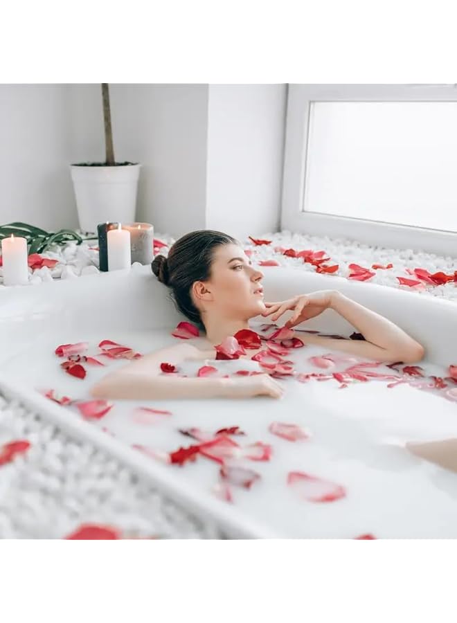 The Bros 20 grams Premium Natural Dried Red Rose Petals - Perfect for Weddings, Valentines Day Surprise, Confetti, Candle & Soap Making, DIY Crafts, Home Décor, Aromatherapy, Floral Arrangements - Image 5