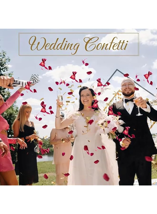 The Bros 20 grams Premium Natural Dried Red Rose Petals - Perfect for Weddings, Valentines Day Surprise, Confetti, Candle & Soap Making, DIY Crafts, Home Décor, Aromatherapy, Floral Arrangements - Image 4