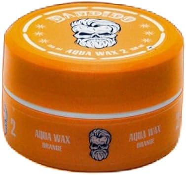 BANDIDO Bandido Hair Styling Aqua Wax 150 ml Tutti Frutti Scent Shine Look Strong Hold No 2 Orange Aqua Wax