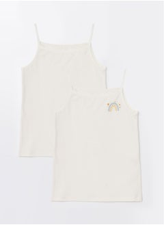 LC WAIKIKI Square Neck Girls Undershirt 2-pack  - Image 1