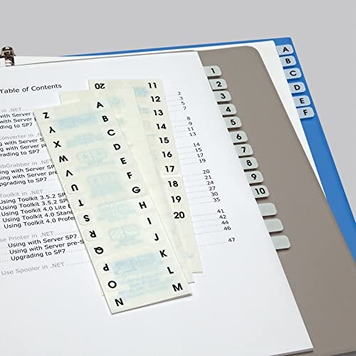 Redi-Tag, RTG31000, Permanent Stick Write-On Index Tabs, 104 / Pack , White - Image 4